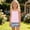 Pink, variant on WAVSUF Girls Outfit Sets 2 Piece Square Neck Cami Tops and Floral Shorts Lightweight Summer Beach Vacation Clothes Pink Size 9-10