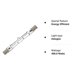 thumbnail image 1 of Eco Linear Halogen Bulb - R7 - 78mm - White -120w (150w) - Pack Of 5, 1 of 1
