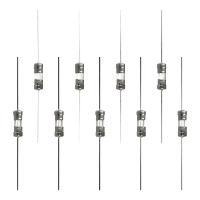 HUGFEGWE 20Pcs Fast Blow Fuse 250V 2.5A Fast Blow Axial Lead Fuse Glass Tube Fuses 3.6x10mm CJB91-112607