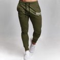 thumbnail image 5 of Pantalones estampados para hombre y mujer, pantalón de chándal informal para correr, Fitness, gimnasio, transpirable, novedad de otoño, 5 of 5