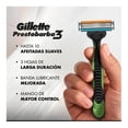 thumbnail image 2 of Rastrillo Gillette Prestobarba3 Sport con 3 hojas para rasurar al ras, 2 pzas, 2 of 4