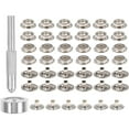 thumbnail image 1 of 1 Set Snap Fasteners Kit for DIY Crafts with Snap Buttons and Buckle Kit, 1 of 8