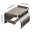 thumbnail image 3 of Clearance Under 10$! Toilet Tissue Box Wall Mounted Bathroom Water Proof Toilet Paper Box Roll Bathroom Storage Shelf Storage Rack Paper Towel Rack 5ml, 3 of 6