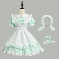 thumbnail image 2 of Lindreshi Plus Size Dresses for Women Summer Women Lingerie Apron Maid Outfit Bow Bandage Dress Temptation Uniform Underwear Sleepwear Underdress Suit, 2 of 3