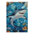 thumbnail image 3 of Sheronv Shark Marine Life Mosaic Vertical Wooden Jigsaw Puzzle - Ideal Gift for Family and Friends 300PCS, 3 of 8