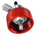 thumbnail image 4 of Vertical Stripe Gas Tank Adapter Red Filling Fitting with Silicone O Il Port, 4 of 7