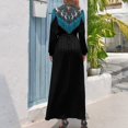 thumbnail image 3 of Vestido largo con cuello indio y chal, ropa de mujer de Corea, elegantes y elegantes vestidos de mujer para boda, 3 of 5