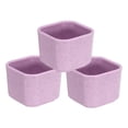 thumbnail image 1 of Unique Bargains 2' Square Plastic Succulent Planter with Drainage Flowerpot Container, Purple 3 Pack, 1 of 5