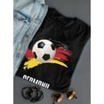 thumbnail image 3 of Germany Football Soccer T-Shirt Women -Smartprints Designs, Female Large, 3 of 4