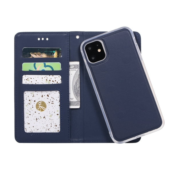 iPhone 11 Pro Max Wallet Case 6.5", Allytech 2 In 1 ...