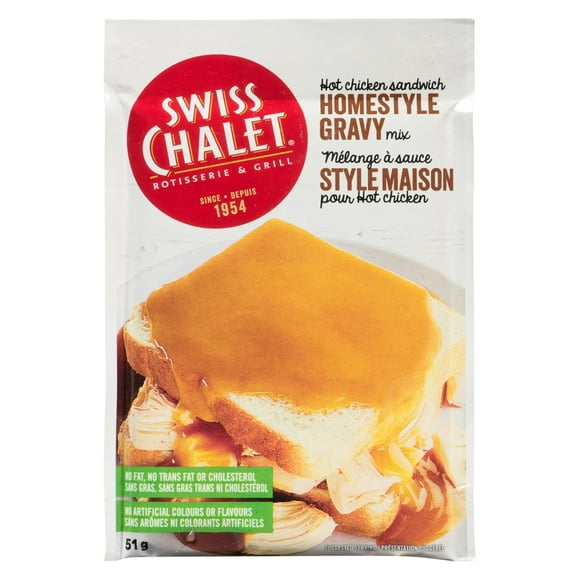 Swiss Chalet Hot Chicken Sandwich Homestyle Gravy Mix, SWISS CH Hot chicken gravy 51g