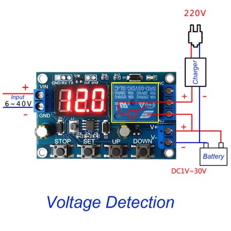 

Battery Charger Discharger Module Under Voltage Over Voltage Protection Board
