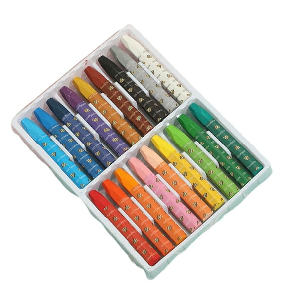 Colorful Drawing Crayons Set Kids Oil Pastel Pen Washable Crayons Drawing Painting Graffiti Children School Art Stationery Supplies Type 3
