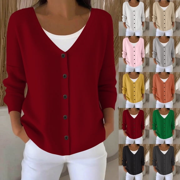 Hueook Dressy Tops for Women Casual Lounge Knit Cardigan Sweater Women'S Striped Zipper Hooded Long-Sleeved Hooded Sweatshirt with Pockets Green M