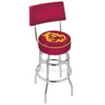 thumbnail image 7 of 25" L7C4 - Chrome Double Ring Villanova Swivel Bar Stool with a Back by Holland Bar Stool Company, 7 of 7