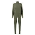 thumbnail image 5 of Women's Two Piece Knit Matching Outfits Crew Neck Slit Hem Tee And Pants Tracksuit Sets Pants Suit plus Size Fall Outfits Juniors Suit Size Pant Suit plus Size Pant Suits for Women Business Women Snow, 5 of 6