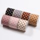 thumbnail image 2 of Cintas para manualidades, envoltura de regalos, cinta de tela de lunares boutique, 10 yardas (0,98 pulgadas x 10 yardas) 7 piezas, 2 of 5