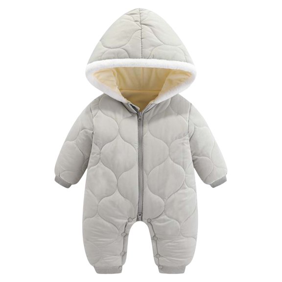 Caqnni Baby Boys Bodysuit, Baby Boy Girl Clothes Striped T Shirt Romper Oversized Sweatshirt Romper Toddler Long Sleeve Onesie Outfit (6-12 Months,Gray)