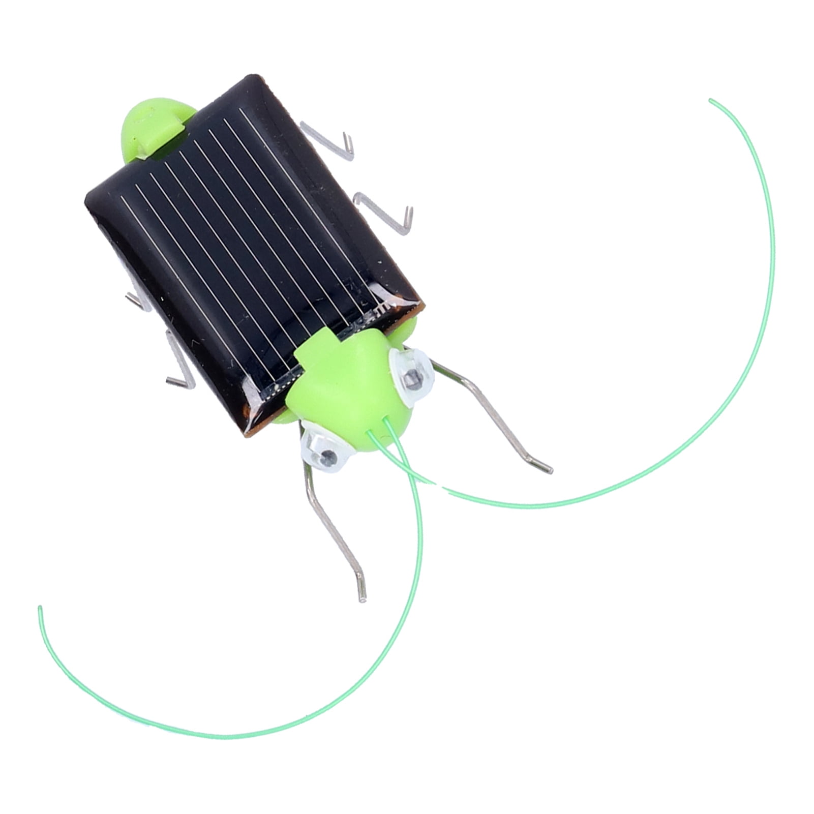 Solar Powered Toys, Miniature Vibrating Motor Solar Powered Toy Green