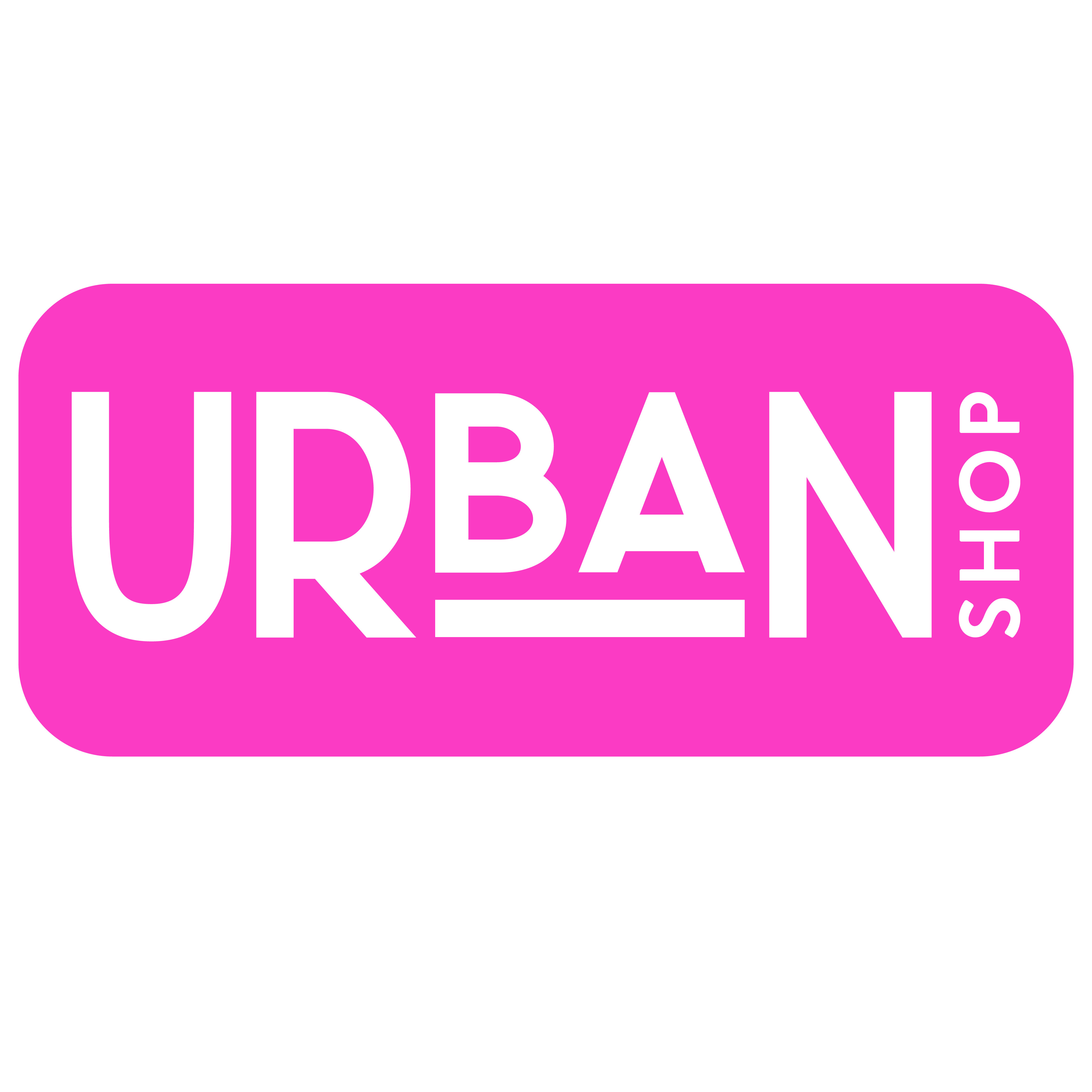 Urban Shop LED Neon Hustle Light-Up Acrylic Box, Pink photo 8