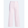 thumbnail image 5 of Free Assembly Women's High Rise Cropped Patch Pocket Seersucker Pants, 26" inseam, Sizes 0-20, 5 of 5