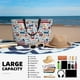 thumbnail image 5 of Fotbe London Symbols1 Bolsa de Viaje para Playa - Resistente al Agua, Bolsa Tote de Gran Capacidad y Ligera con 7 Bolsillos para Mujeres y Hombres, 5 of 7