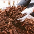 thumbnail image 4 of ZCXP Premium Brown Wood Mulch 1 Cubic Foot(28L/30QTS), Decorative Landscaping Bark Mulch for Garden Beds Lawn Potted Plant Potting Medium, 4 of 6