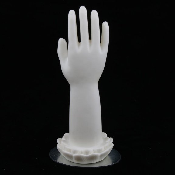 Exhibición Del de La Joyería Del Maniquí Del Modelo Del de La Mano de Los Que Se Muestra con La Base Del Imán, Molde de Plástico Du Pequeño derecho Macarena Maniquí de exhibición de mano para niños