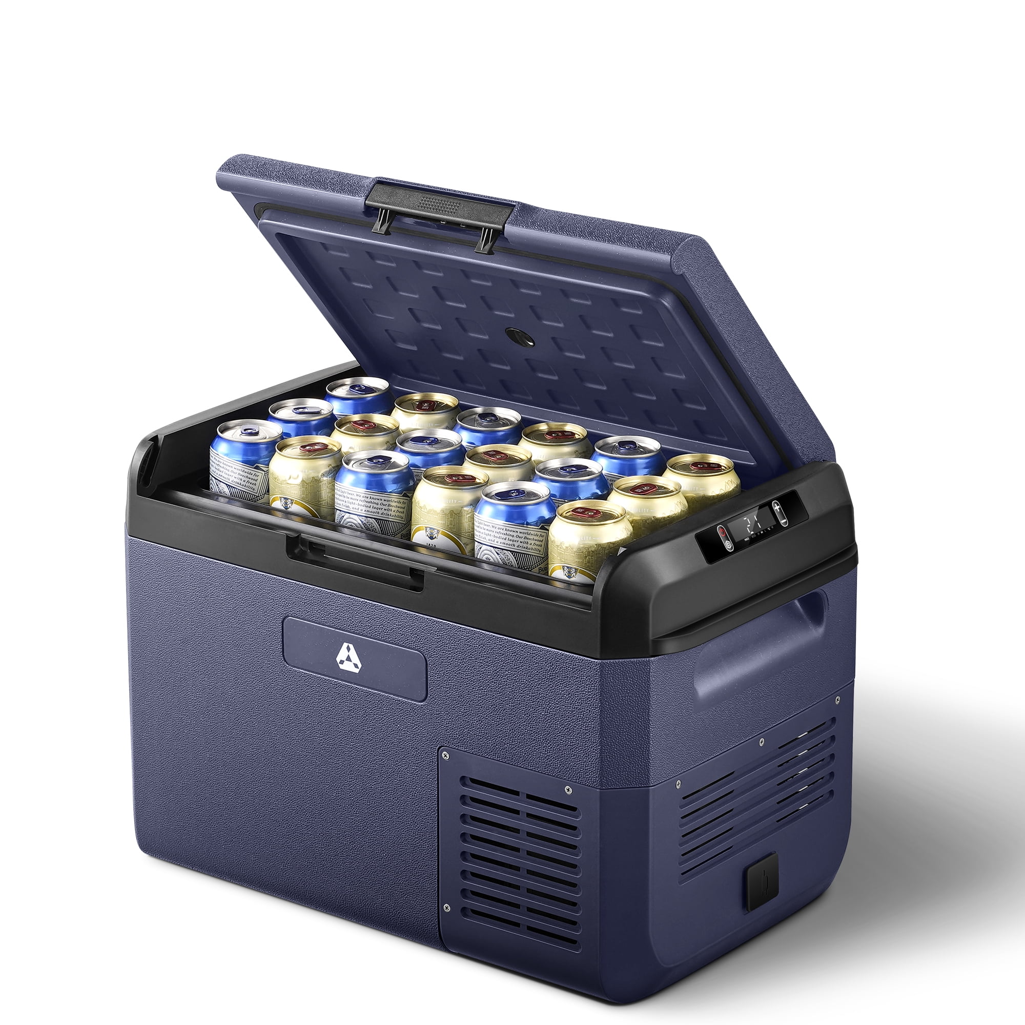Car Cooler 12V Car Fridge, AAobosi 25.5L Quiet Compressor Refrigerator, IPX4 Waterproof Reversible Door, AC/DC Power for Outdoor