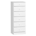 thumbnail image 4 of Prepac Astrid White 6-Drawer Tall Chest       , 4 of 6