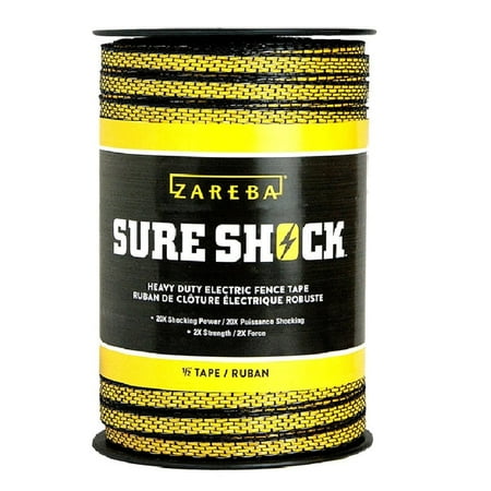 

Zareba HDT656YH-Z Heavy Duty Polytape Aluminum