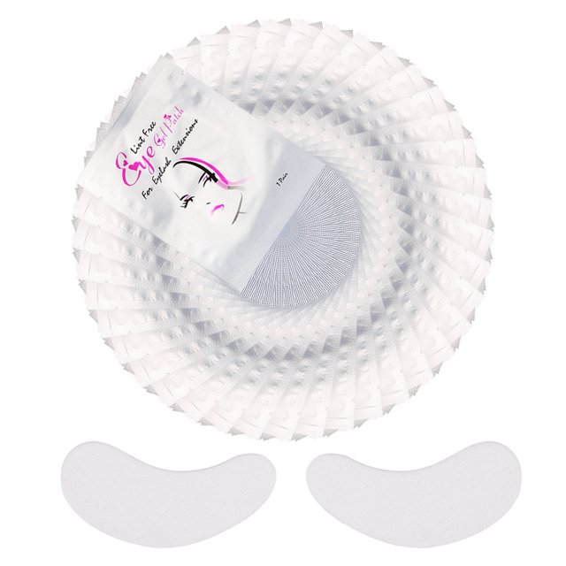 50 Pairs Of Eye Gel Patches, Professional Eye Pads With Dynamic Fit For Eyelash Extension Extensions, No Lint