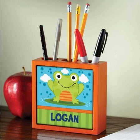 Personalized Sweet Frog Pen Pencil Holder Personalized Sweet Frog Pen Pencil Holder