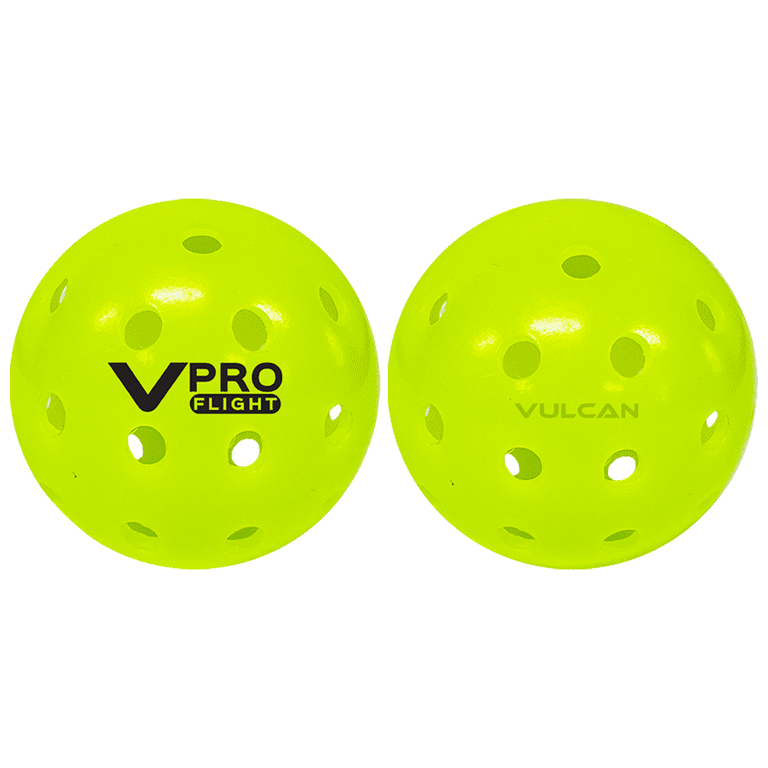 Vulcan VPRO FLIGHT Outdoor Pickleball, Official Ball of PPA Tour