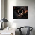 thumbnail image 4 of Nawypu Satellite View Canvas Set,Outer Space Stars Print Creative Galaxy Wall Art Decor for Bedroom, Modern Home Decor Universe Artwork Wall Print Planetary Wall Decor Astronomy Abstract Art, 4 of 5