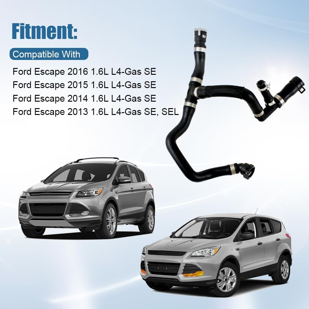 HVAC Heater Hose For Ford Escape 1.6L L4-Gas 2013-2016 Heater Water Hose CV6Z-18472-AB