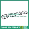thumbnail image 2 of 4-piece S05D piston ring set STD suitable for Hino diesel engines-, 2 of 4
