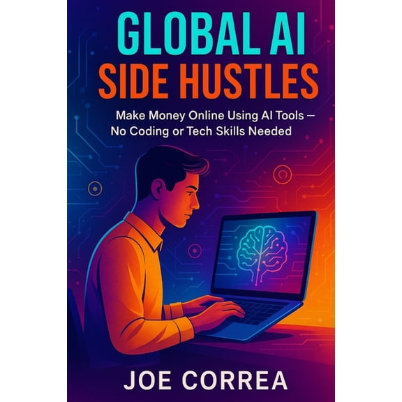 AI Income Empire Global AI Side Hustles: Make Money Online Using AI Tools, No Coding or Tech Skills Needed, Book 2, (Paperback)