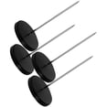 thumbnail image 4 of Soportes para recibos desmontables, soportes para menú de papel de escritorio (negro), 1 Juego, 4 Uds., 4 of 5