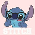 thumbnail image 2 of Toddler's Lilo & Stitch Silly Nerd Glasses  Graphic Tee Light Pink 4T, 2 of 3