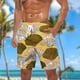 thumbnail image 2 of Pantalones Cortos para Hombre de Cintura Elástica con Bolsillos Pantalones de Playa de Impresión Casual, Poliéster Ligero de Moda para la Primavera Verano Al Aire Libre Y el Uso Diario, 2 of 4