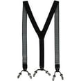 thumbnail image 2 of CTM  Subtle Diamond pattern Y-Back Double Clip-End Suspender (Men), 2 of 6