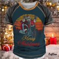 thumbnail image 1 of Camisetas Vintage para hombre, trajes navideños, ropa con gráfico de Papá Noel, ropa informal estilo Hip Hop con cuello redondo Extra grande para hombre, camisetas 2023, 1 of 4