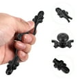 thumbnail image 6 of FUEENIRVA Set of 2 Black Zinc Alloy Dresser Knobs 13.2 x 0.79in Vintage Style Cabinet Drawer Pulls Home Decor, 6 of 8