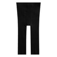thumbnail image 3 of Komoo Toddler Baby Knitted Tights Pantyhose Ribbed Crochet Stockings Winter Footless Leggings Pants, 3 of 8