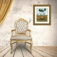 thumbnail image 3 of Pulliam, Mark 20x24 Gold Ornate Wood Framed with Double Matting Museum Art Print Titled - Tall Palms II, 3 of 4