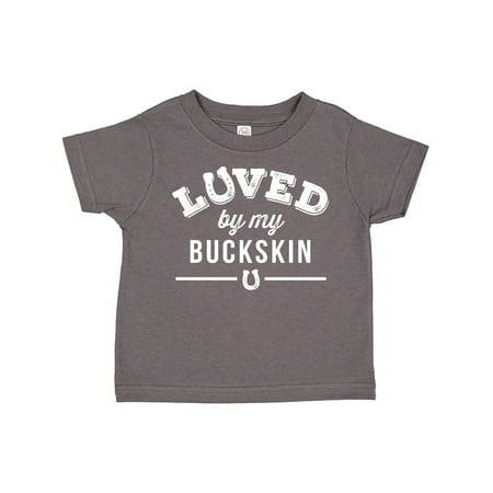 

Inktastic Buckskin Horse Lover Gift Idea Gift Toddler Boy or Toddler Girl T-Shirt