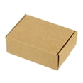 thumbnail image 5 of Uxcell 3.3x2.4x1.2" Paper Soap Box, 40 Pack Soap Boxes Rectangle Packaging Boxes, Brown, 5 of 6