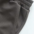 thumbnail image 6 of MIXUE Mens Shorts Summer Cargo Solid Color Elastic Waist Drawstring Fashion Loose Sports Sportwear,Gray,XXL, 6 of 8