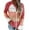 Red coat for women, variant on Usmixi Winter Sweatshirt Coat for Women Hooded Coat for Women Plus Size Cozy Knitted Hollowed Sweater Outerwear Long Sleeve Open Front Zip Drawstring Hoodies Top Casual Sweatshirt Coat